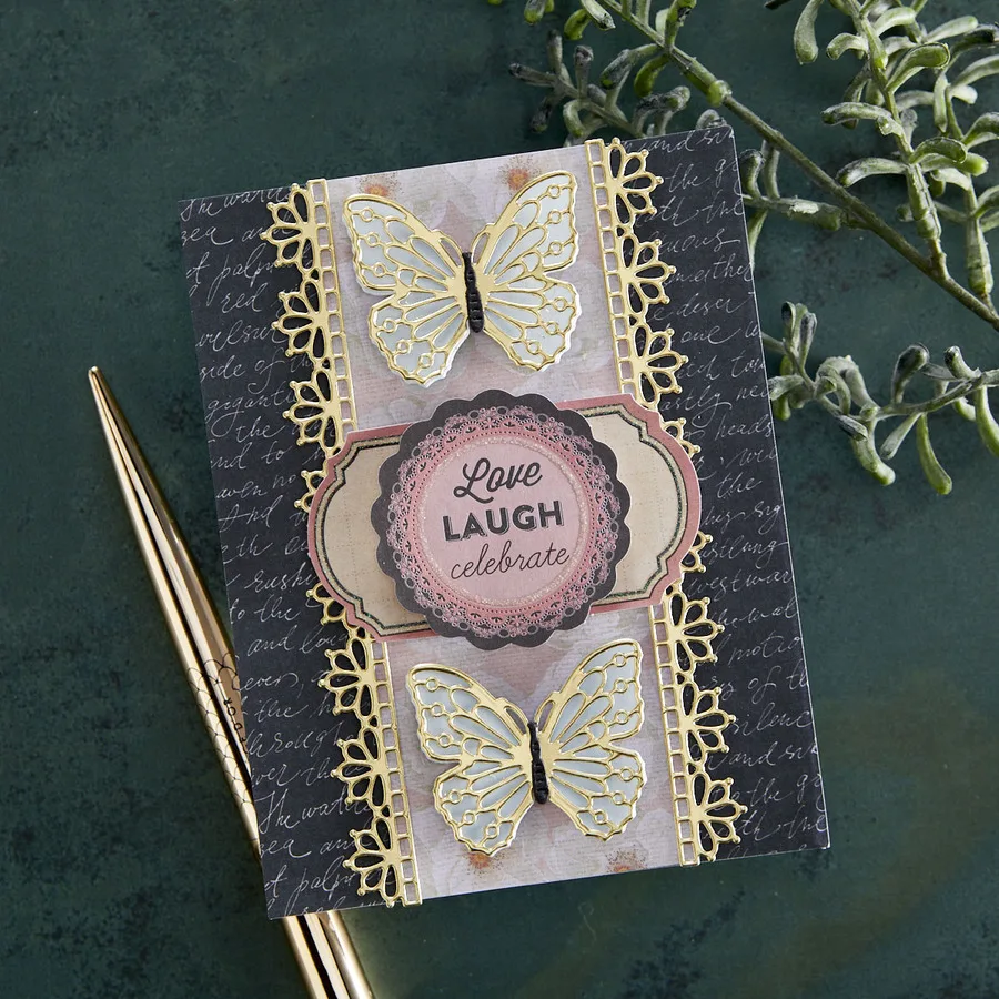 

Panalisacraft, кружевная бабочка, металлические режущие штампы, альбом, декоративное тиснение, бумажные открытки для творчества