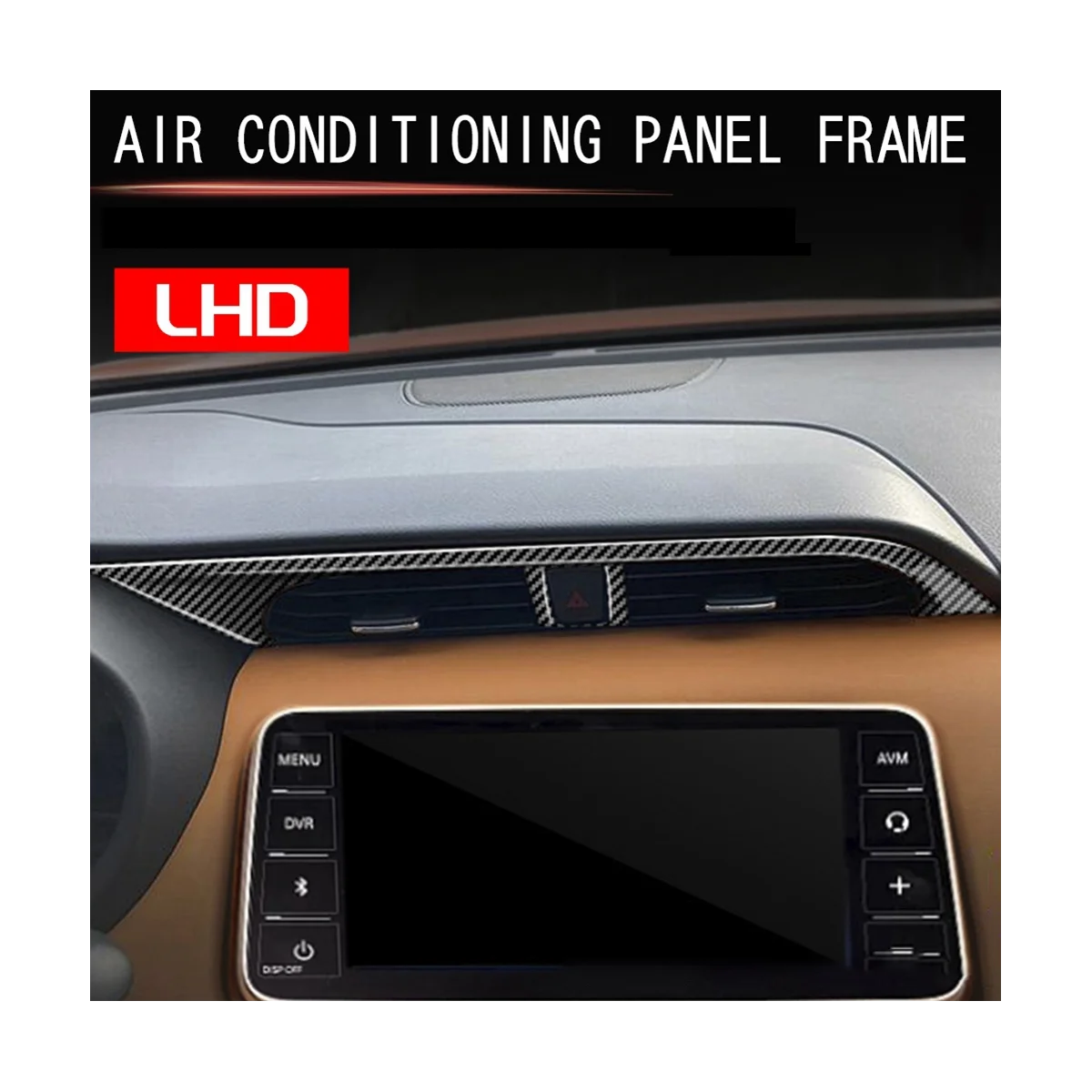 Внутренняя Центральная Автомобильная консоль LHD A/C Крышка вентиляционного