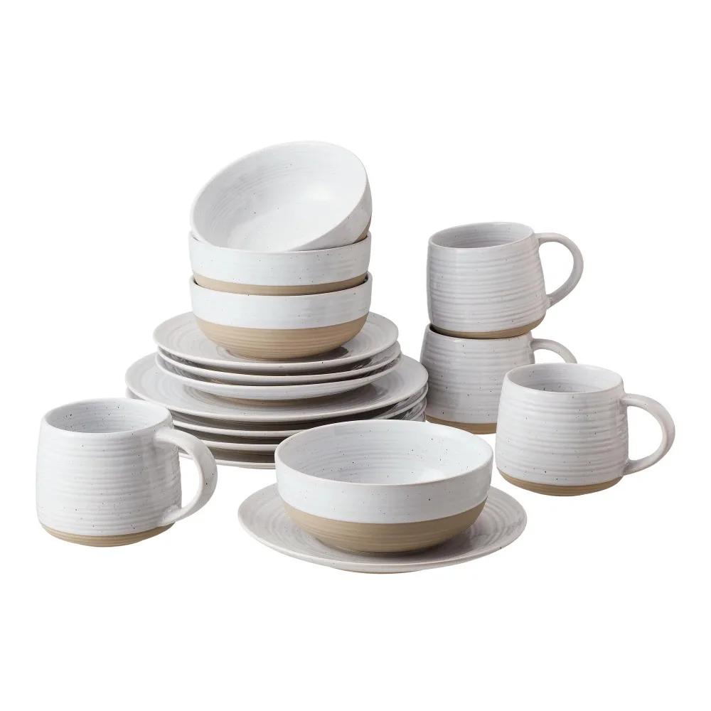

Food Plate Dinnerware Sets Plates for Food Ceramic Tableware Set Dinner Set Porcelain Dishes Dish Complete Beautiful Bowl Full