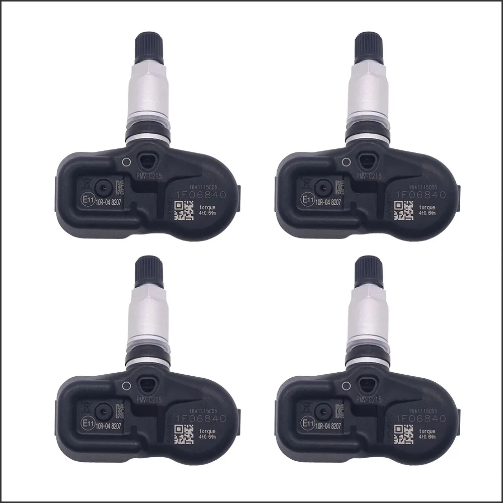 1/4 шт. датчик контроля давления в шинах 42607-48020 433 МГц для Toyota Land Cruiser RAV4 Prado C-HR Camry