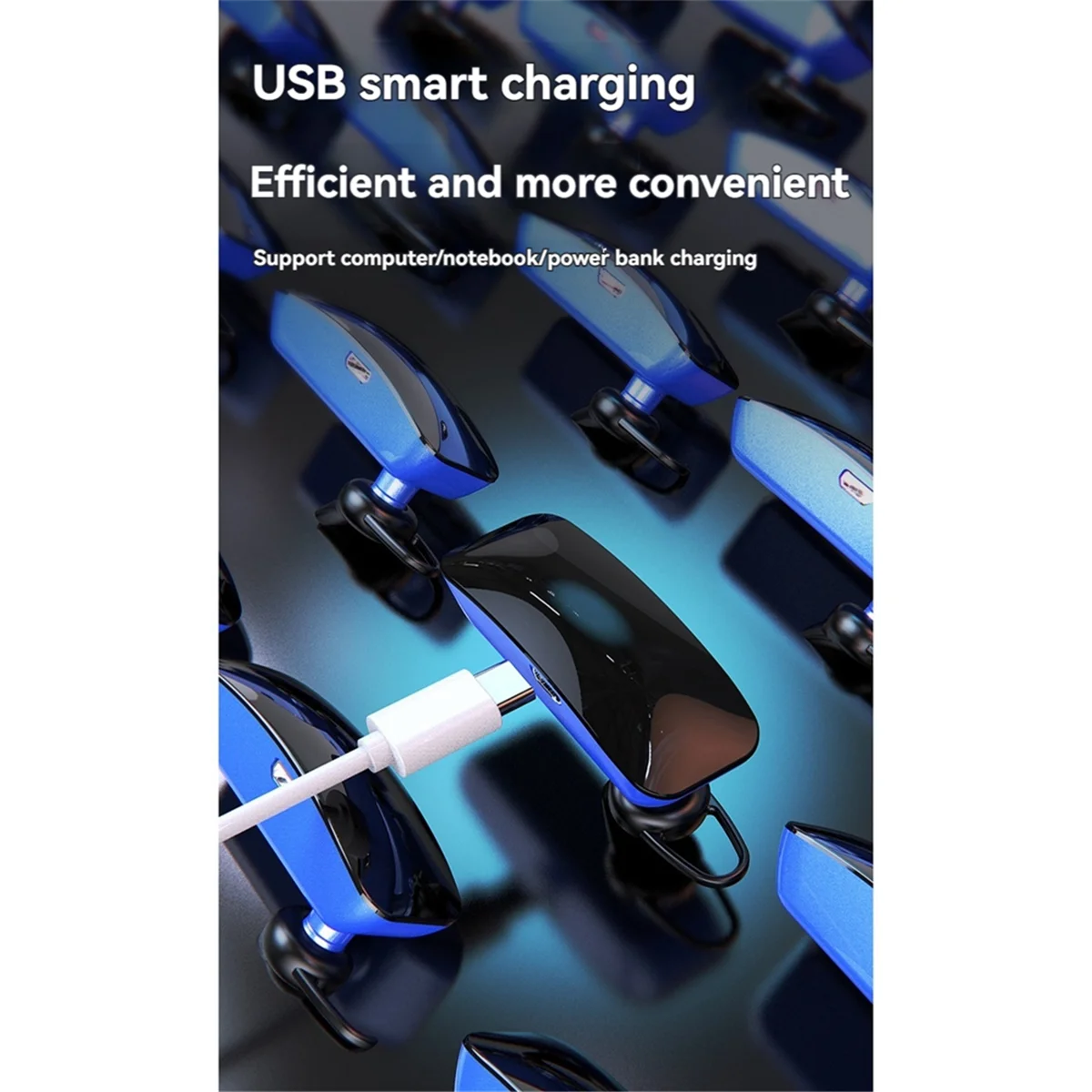 Портативная мини-рация с креплением на ухо гарнитура поддержкой Bluetooth подходит