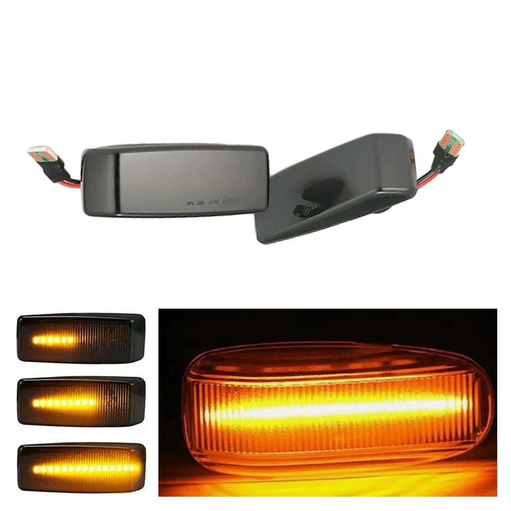 Пара светодиодных динамических боковых габаритных указателей поворота