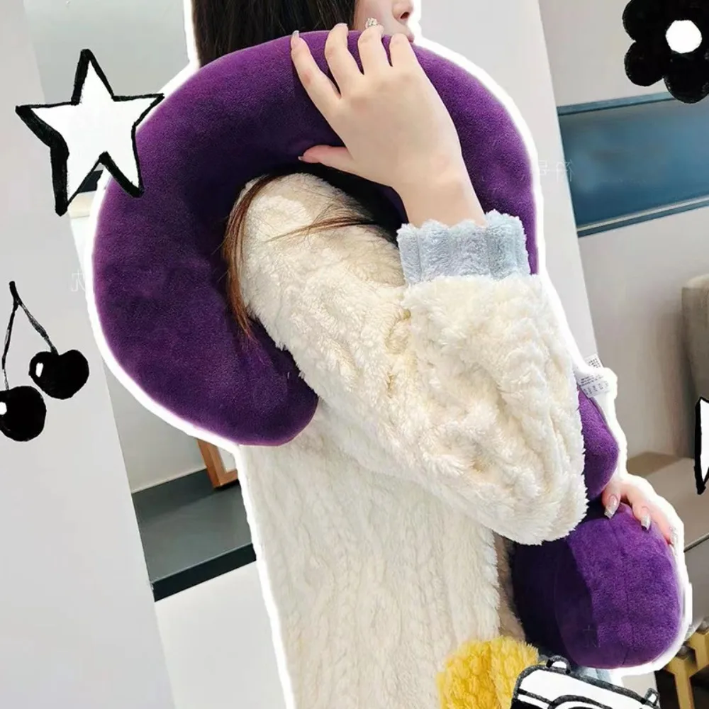 Плюшевая подушка с вопросами забавное украшение для домашнего дивана U-образная