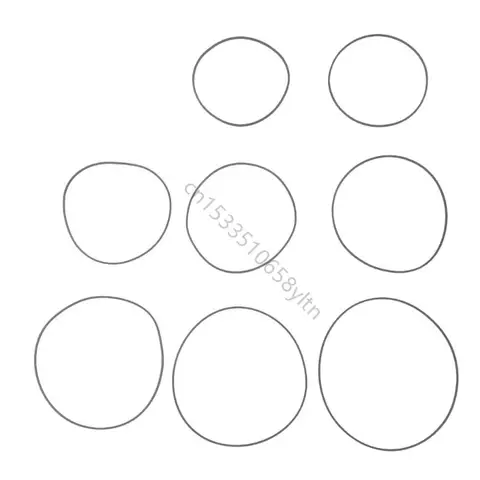 Резиновый приводной ремень для магнитофона T5ee 1.2 мм