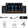 Podofo 5 inch Car Radio 1 Din CarPlay Android Auto Multimedia Player Bluetooth MirrorLink FM Receiver For Volkswagen Nissan 6