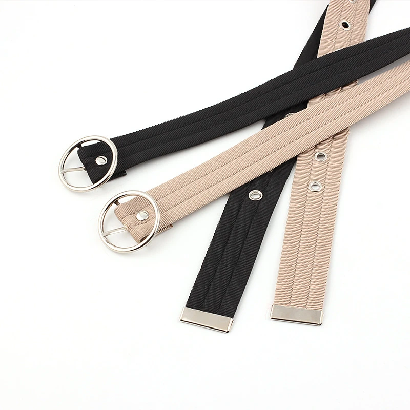 Fashion Belt for Men Women Jeans Pants Womens Accessories Elastic Belts Leather Casual Cinturones Para Mujer Width 3cm