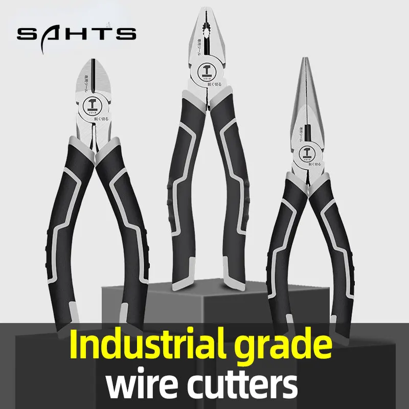 

Инструменты SAHTS, многофункциональные универсальные диагональные плоскогубцы, кусачки для игл, инструменты для аппаратного обеспечения, ун...