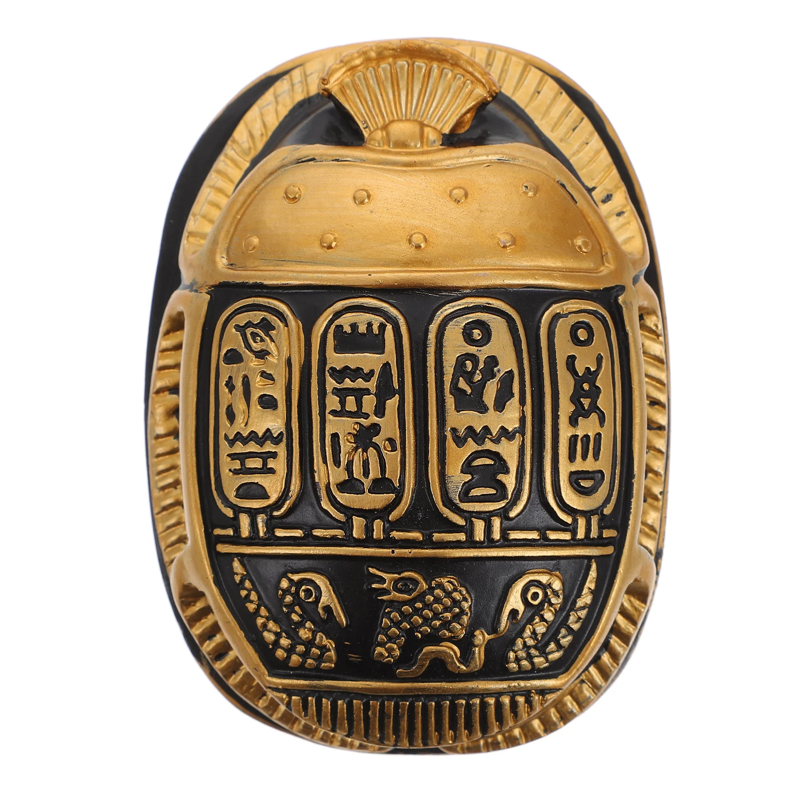 Фото Украшения Scarab в виде животных, растения, настольный креативный памятник, Египетский жук, украшение, настольное полимерное ремесло, офис №1