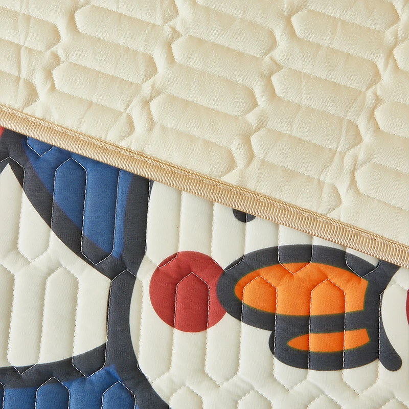 Летняя охлаждающая подстилка для кровати с мультяшным принтом тайский латексный