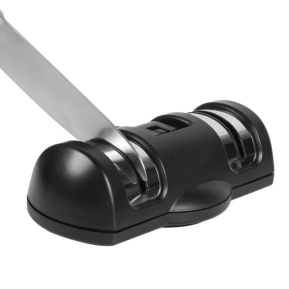 

2 Stages Professional kitchen gadgets Grinder knives Diamond Ceramic Sharpener Tool