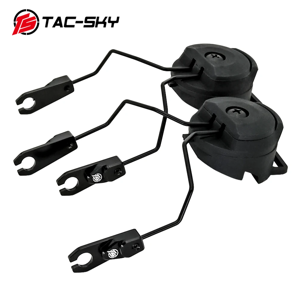 TS TAC-SKY Tactical ARC OPS Quick Helmet Track Adapter SORDIN Headphone Accessories Helmet Mount Compatible with SORDIN Headset