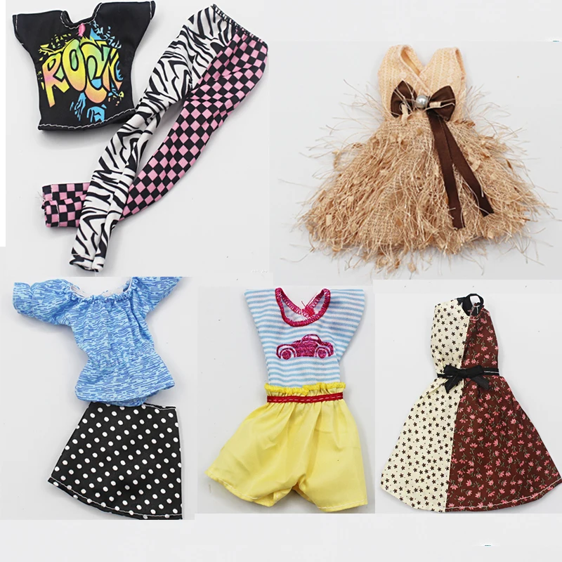 Новейшая мода ручной работы 5 компл./лот аксессуары для кукол Бесплатная доставка