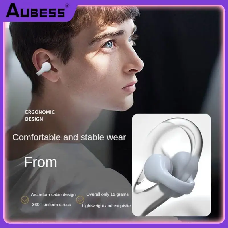 

Transmission Distance 10 Meters Fresh And Breathable Wireless Headset Delicate Voice Touch Control Headset Earphone