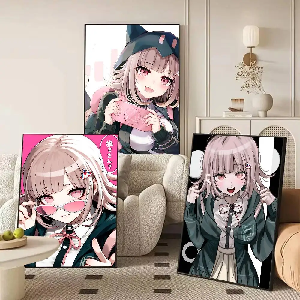 Фото Нанами Чиаки из Super Danganronpa 2: постеры и принты, настенные картины для современной спальни, игровой комнаты, домашнего декора. №3