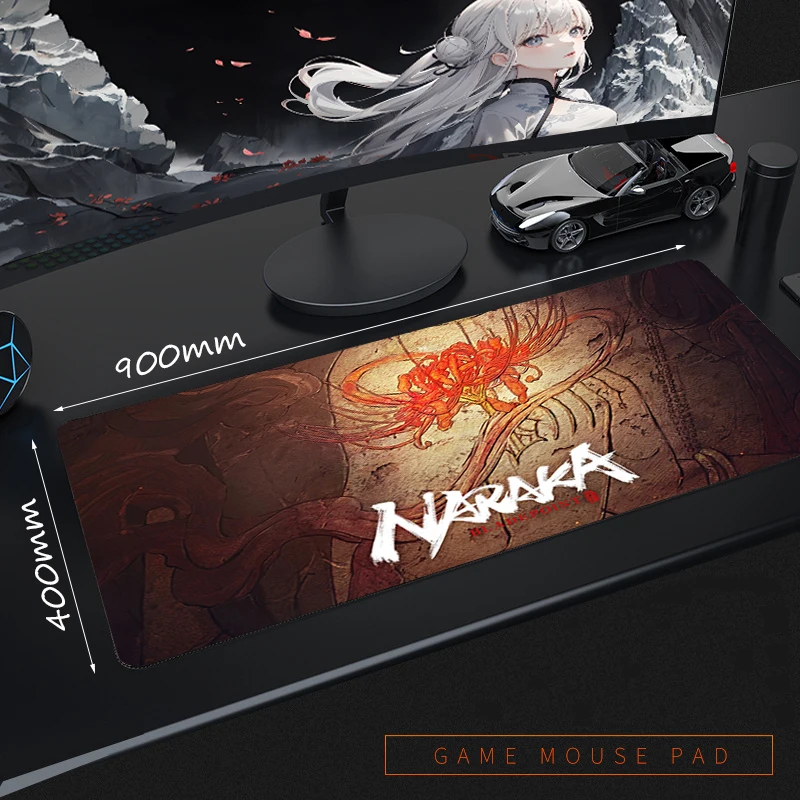 

Pc Accessories Naraka Bladepoint Keyboard Mat Mouse Pad Large Gaming Mousepad Gamer Deskmat Desk Protector Mats Anime Mause Pads