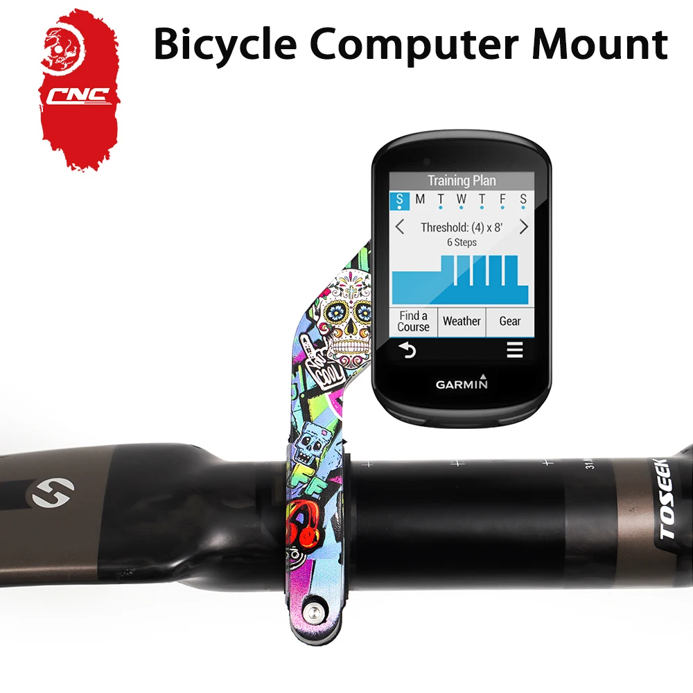 

CNC Bicycle Computer Mount Road Bike Computer Holder MTB Gravel Bike Speedometer Bracket For Garmin Cycling Computer Stand