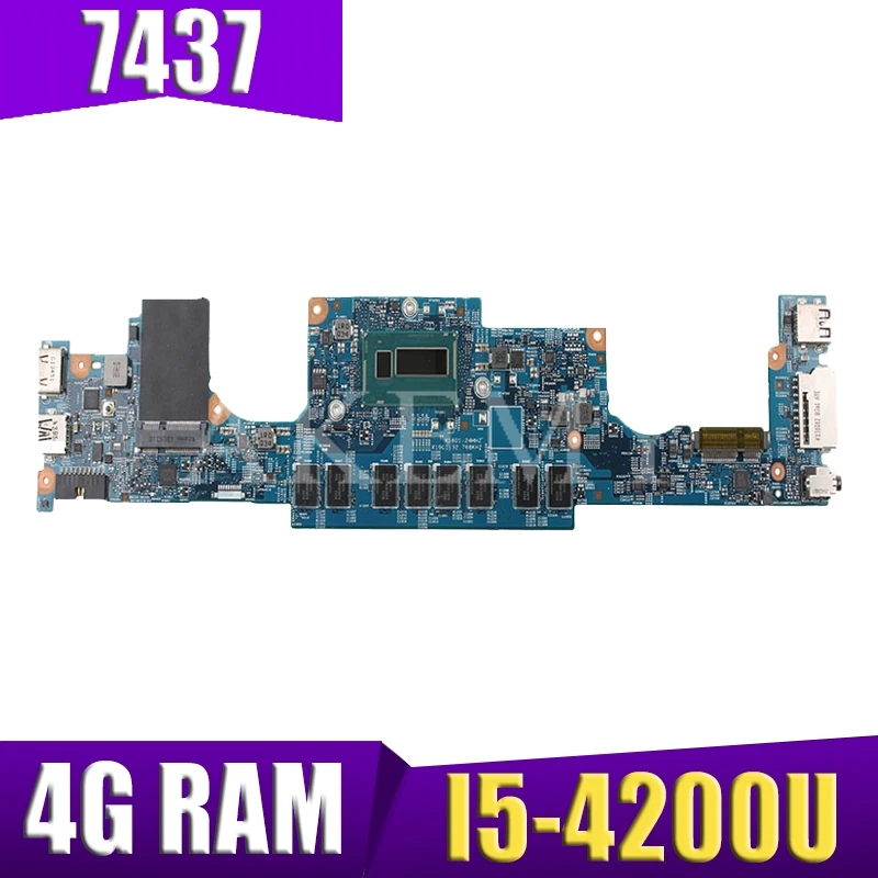 

CN-0JRT8W JRT8W для DELL INSPIRON 7437 материнская плата для ноутбука DOH40 12310-1 PKNM5 I5-4200U 4 Гб ROM материнская плата