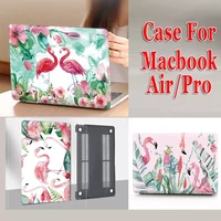 protective case for macbook air 13 case a1932 a1369 beautiful flamingo for macbook pro 14 a2442 cover 16 a2485 mac funda laptop