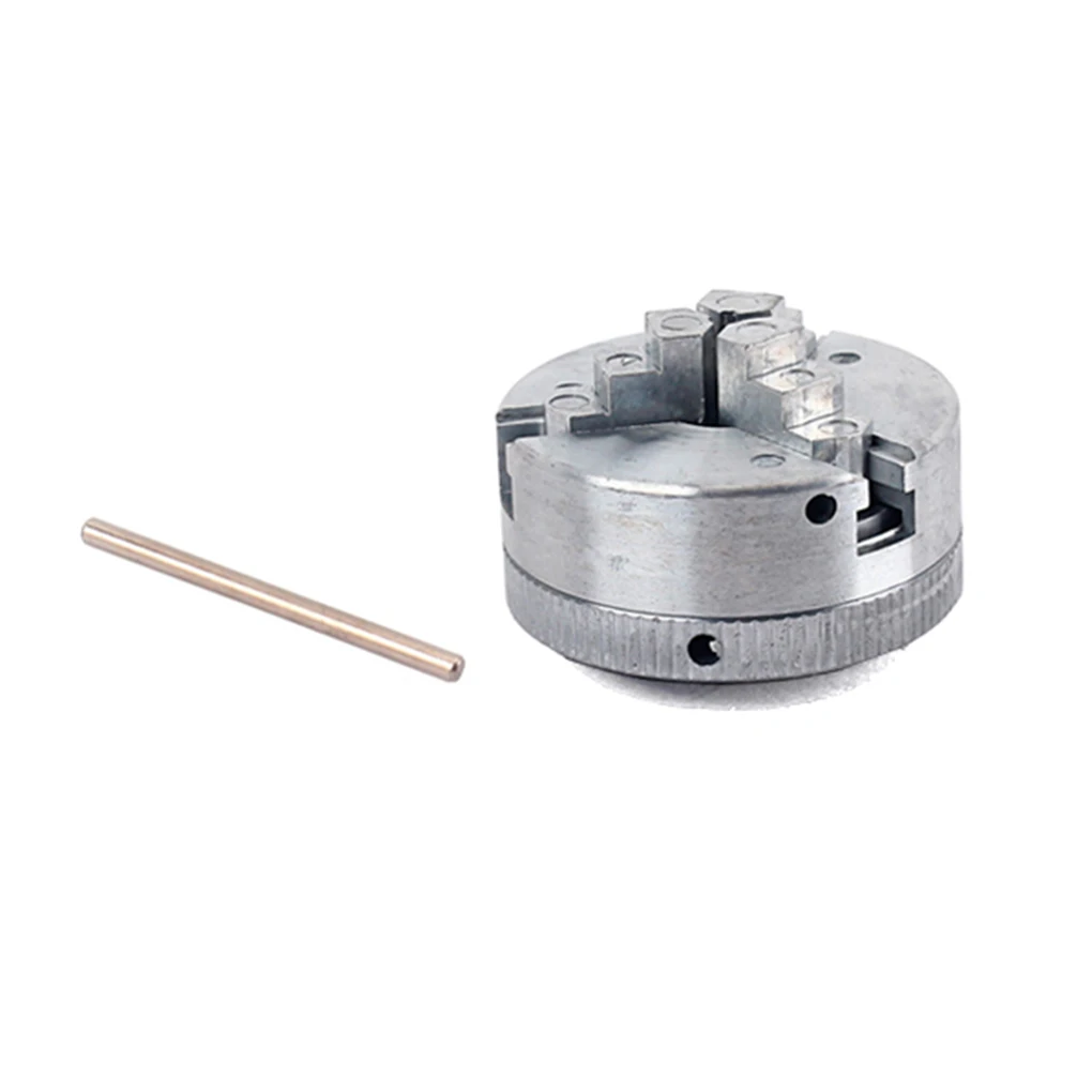 

3 Jaws Manual Lathe Chucks Clamp Portable Hand Held Turning Tools