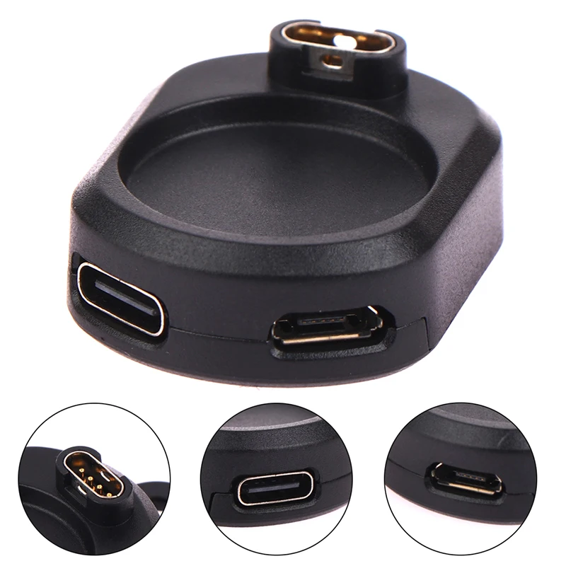 2 в 1 зарядное устройство для часов типа C/Micro Dock адаптер совместимый с