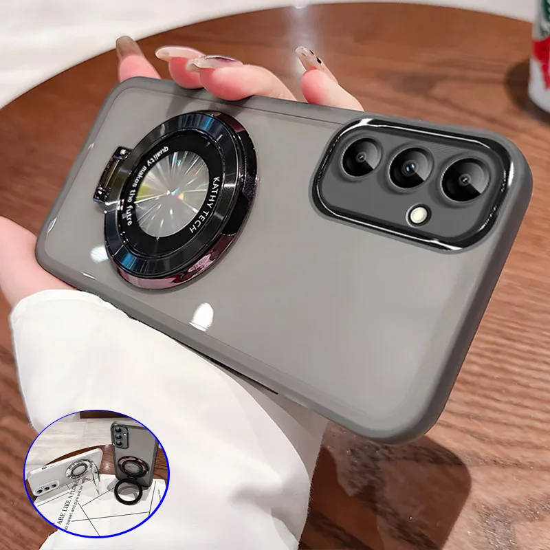 Магнитный силиконовый чехол-подставка Magsafe для Samsung Galaxy A05 A05S A04 A04S A04E A03 Core A03S S24