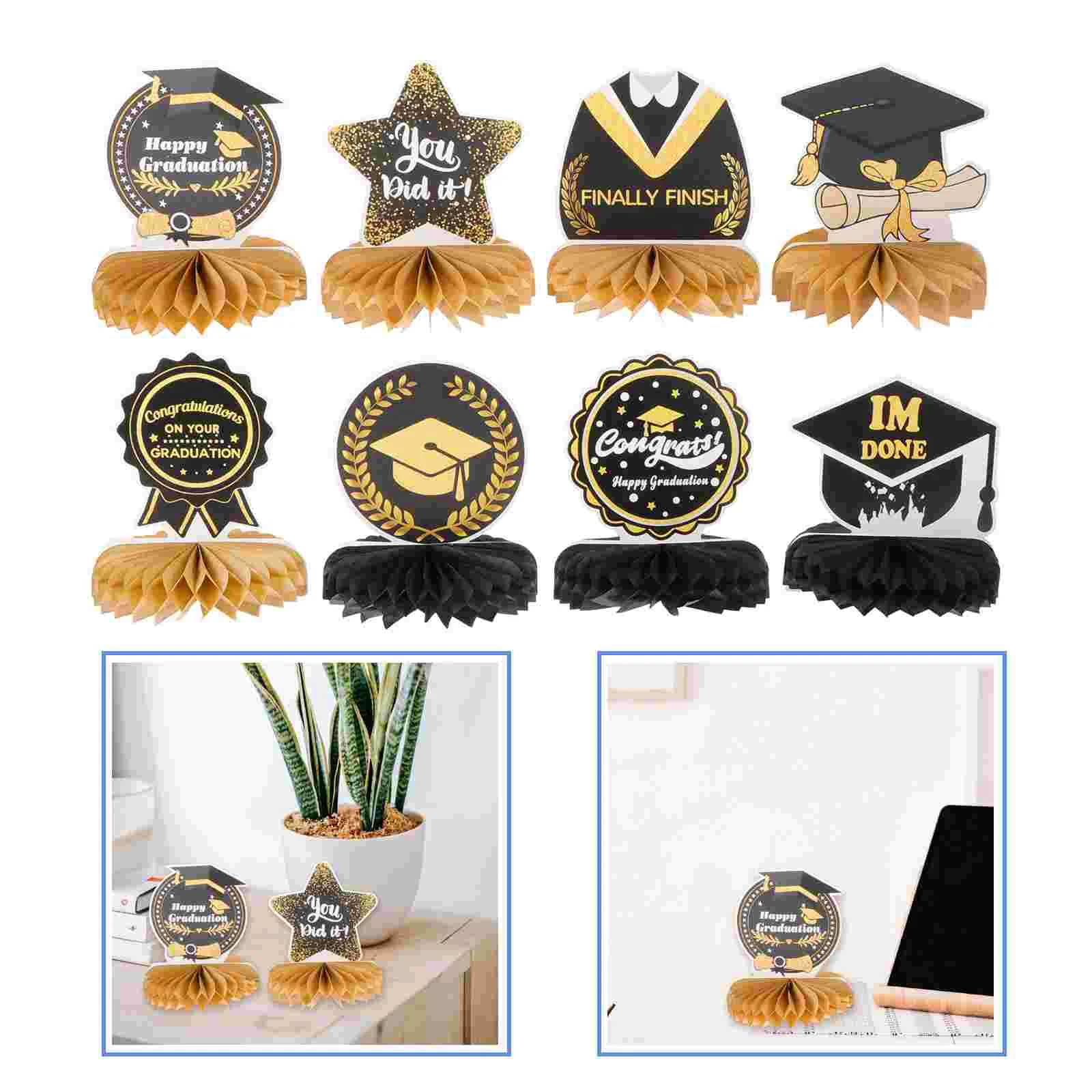 

Graduation Honeycomb Paper Party Decoration Grad Classsupplies Table Centerpieces Centerpieceaccessories Decorations Backdrop