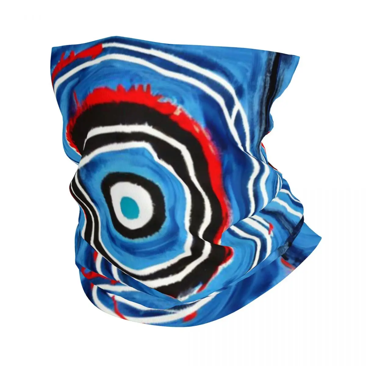 

Hamsa Bohemian Bandana Neck Gaiter Evil Eye Of Protection Wrap Scarf Multi-use Balaclava Running for Men Women Adult Windproof