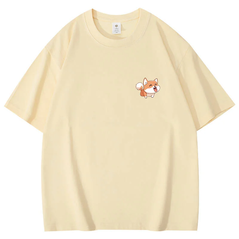 Новая одежда y2k хлопковый оригинальный дизайн креативный принт с рисунком щенка