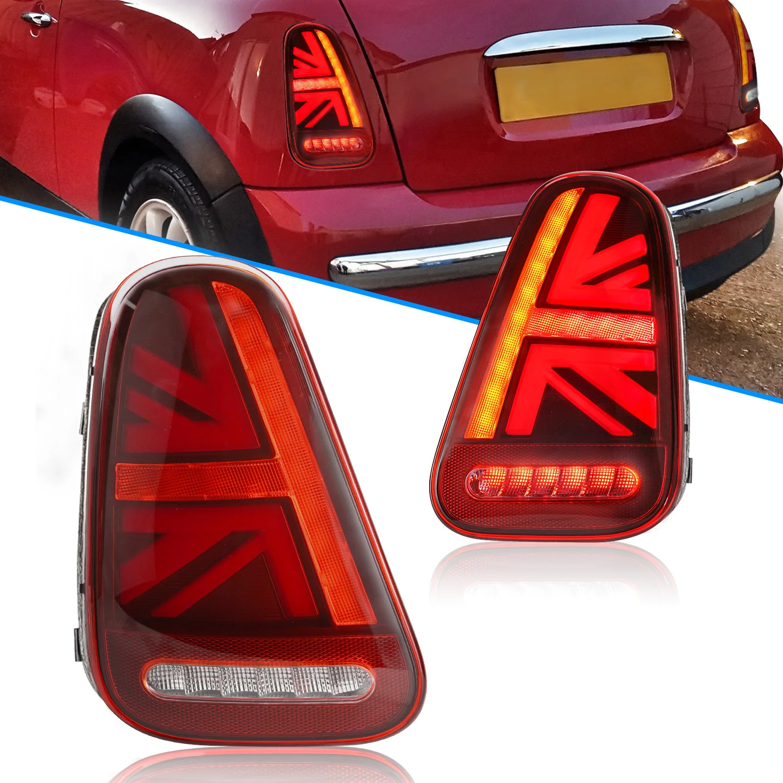 

LED Rear Stop Brake Tail Light Turn signal lights for BMW MINI R50 R52 2001 2002 2003 2004 2005 2006 2007