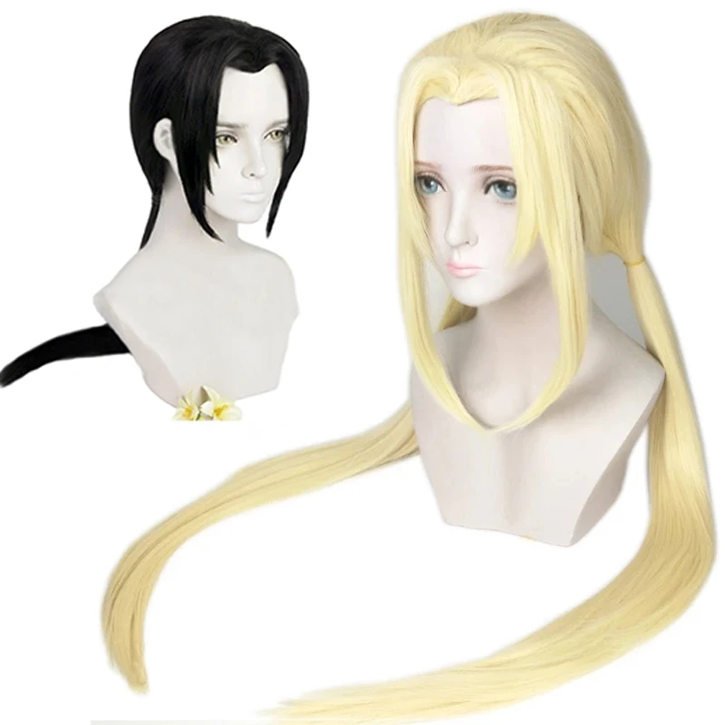 Парик Tsunade длиной 100 см для косплея парик из аниме Итачи Учиха цвет черный с