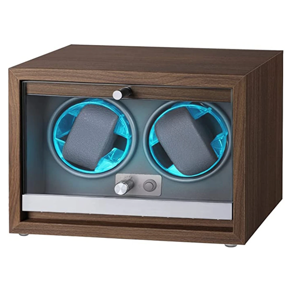 Watch Winder for Automatic Watches -Anti-Magnetic Watch Winders Ultra-Motor and 5 Rotation Mode Setting for Men