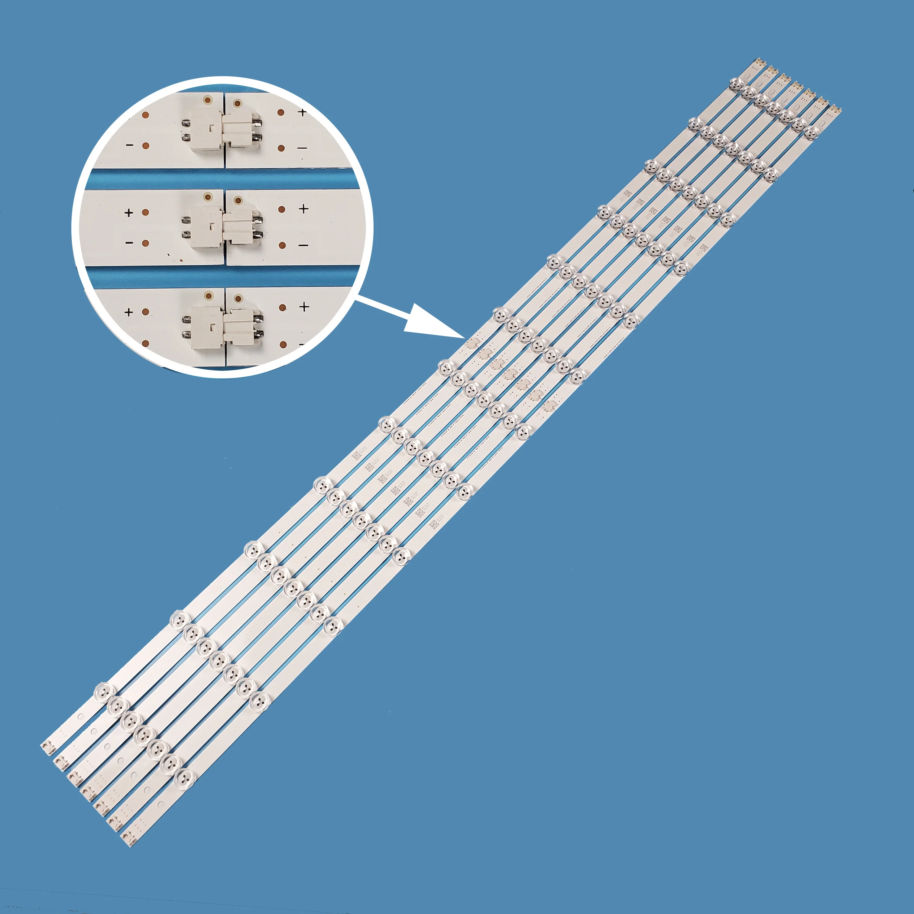14 шт./комплект световая полоса для подсветки телевизора LG INNOTEK POLA2.0 55 дюймов R/L