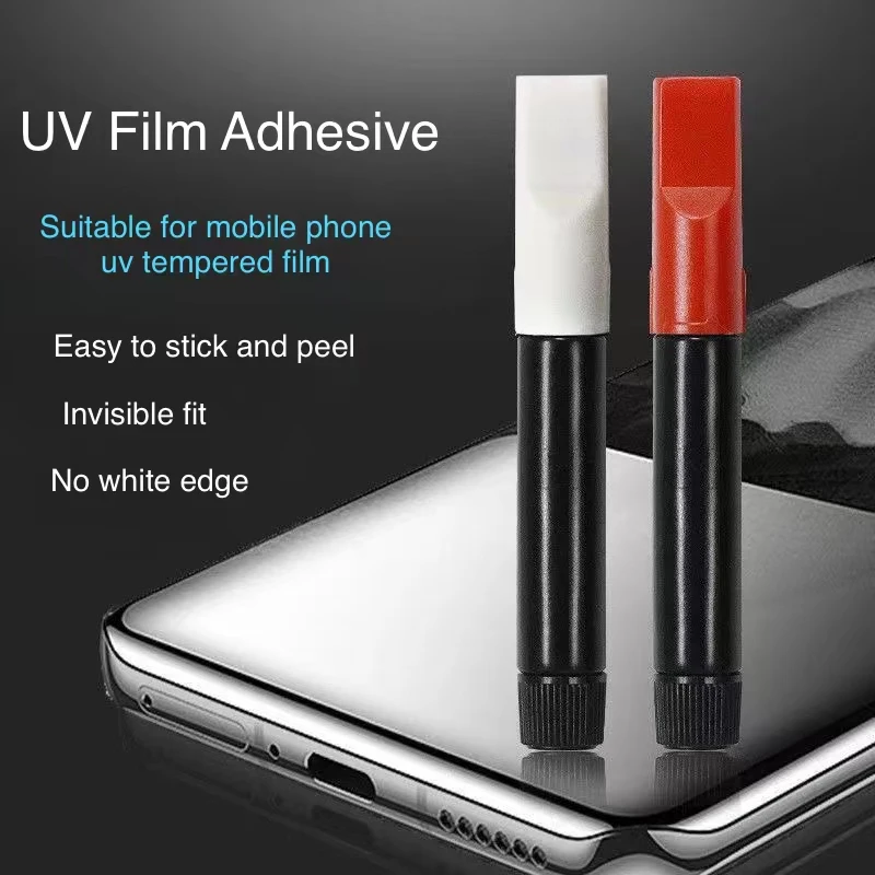 

УФ-клей не имеет запаха, без отклеивания, без повреждения экрана. Специальная клейкая пленка для экрана, не оставляет следов