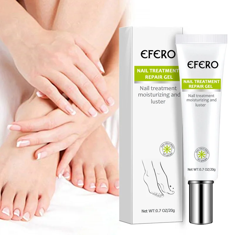Exfoliation, nail repair night Efero Nail Cream Treatment Repair Gel Moisturizing and Luster free shipping