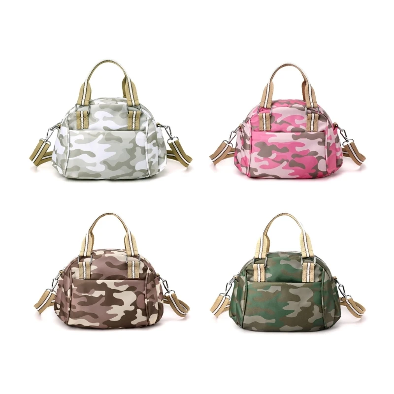 

Women Top Handle Handbag Nylon Crossbody Bag All-Matching Shoulder Bag