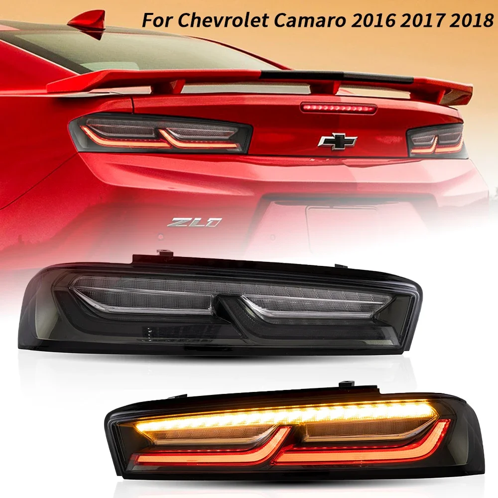 Задний фонарь для Chevorlet Camaro 2015 2016 2017 2018 задний стоп-сигнал пара