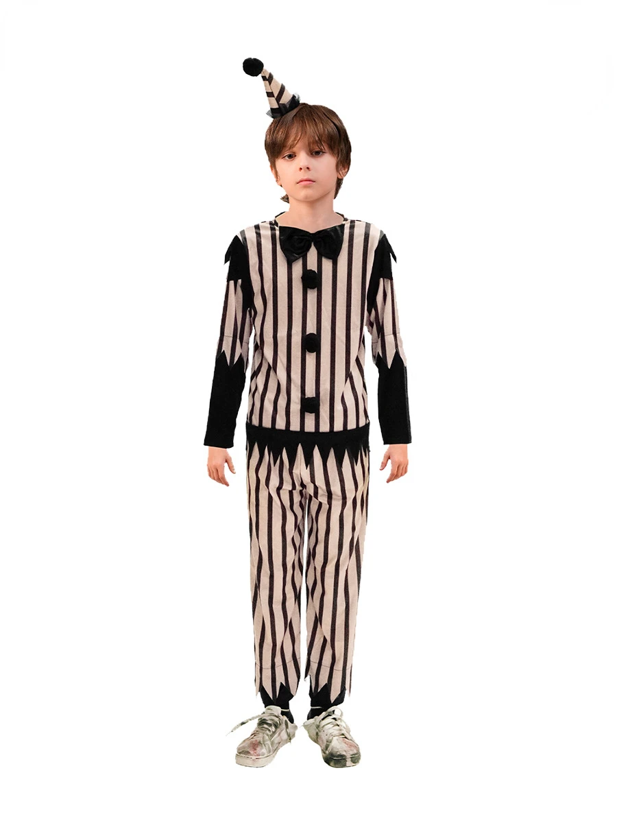 Костюм клоуна на Хэллоуин семейный костюм для родителей и детей ролевые игры