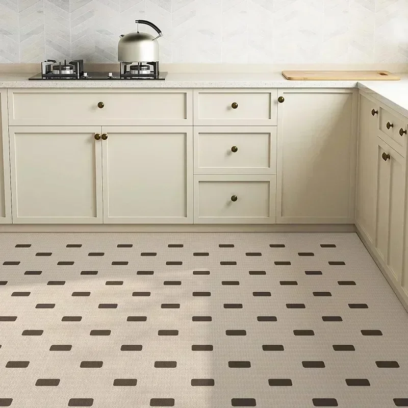 Коврик для пола из ПВХ и кожи с защитой от загрязнений