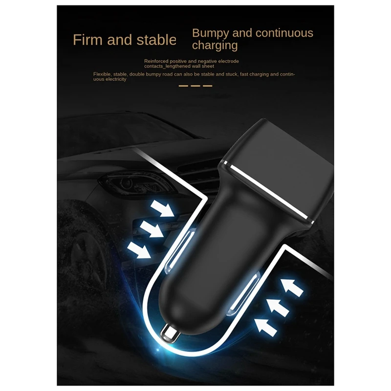 1 шт. автомобильный адаптер для быстрой зарядки 60 Вт