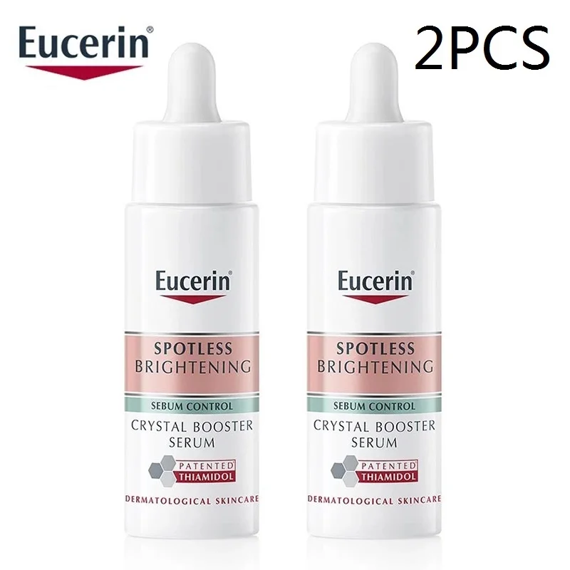 

2PCS Eucerin Spotless Brightening Sebum Control Crystal Booster Serum 30ml Skincare For Sebum Control Reduce Dark Spots Brighter