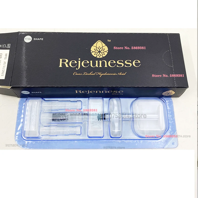 

1pcs Rejeunesse1.1ml Lip Hyaluronic Acid lip injection lip filler HA cross-linked hyaluronic acid Beauty Anti-wrinkle