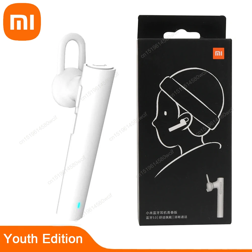 

Original Xiaomi Bluetooth Youth Edition Earphones Mi Bluetooth Volume Control Handsfree Earbuds With Mic For Mobile Smart Phone
