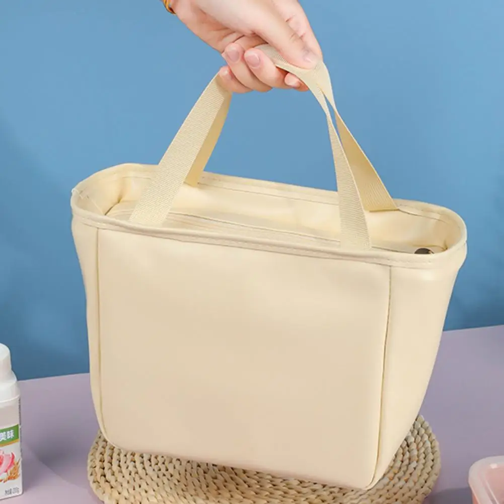 

Офисная сумка Bento, вместительный Ланч-бокс из искусственной кожи, японская вместительная открытая сумка для школьников