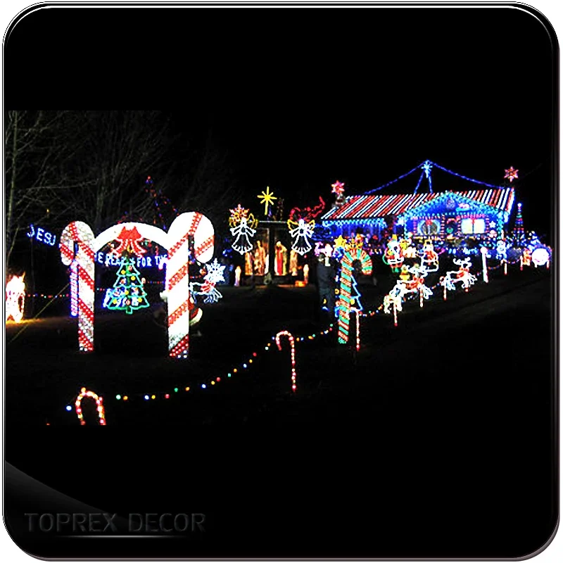 Украшение Toprex люминесцентные украшения для внешней фотосъемки искусственные