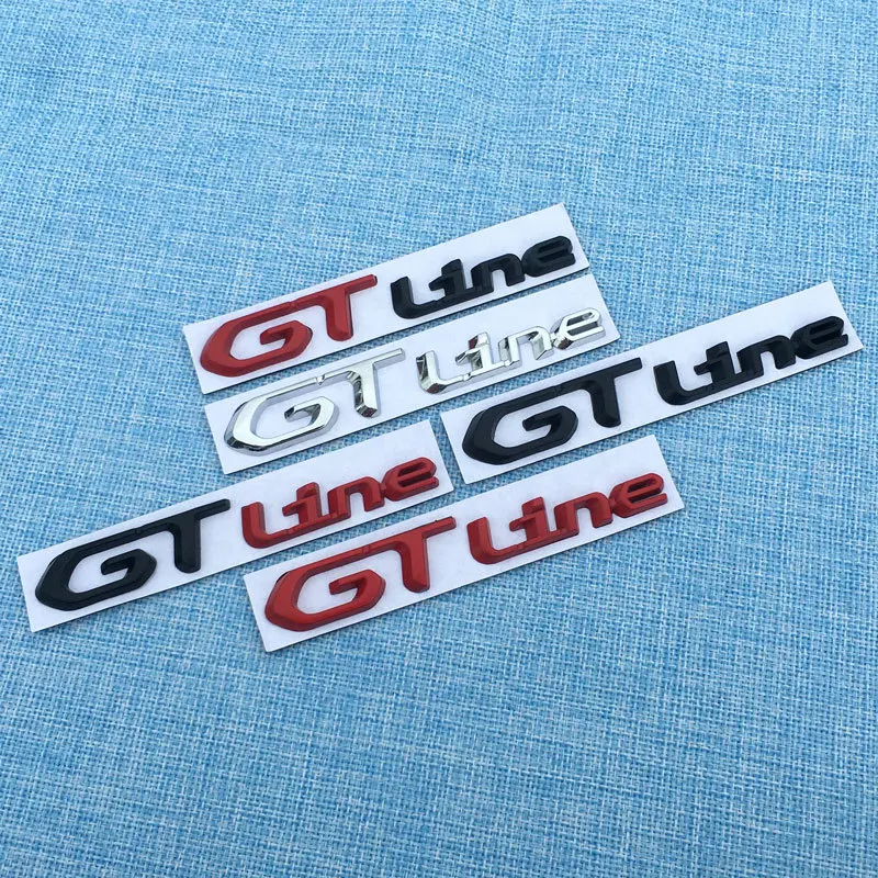 

Автомобильные наклейки GT line для KIA Peugeot 508, 3008, 208, 308, 5008, T9, GT Line, Renault Clio Grandtour, Megane, Forte, Optima, Picanto, Стайлинг