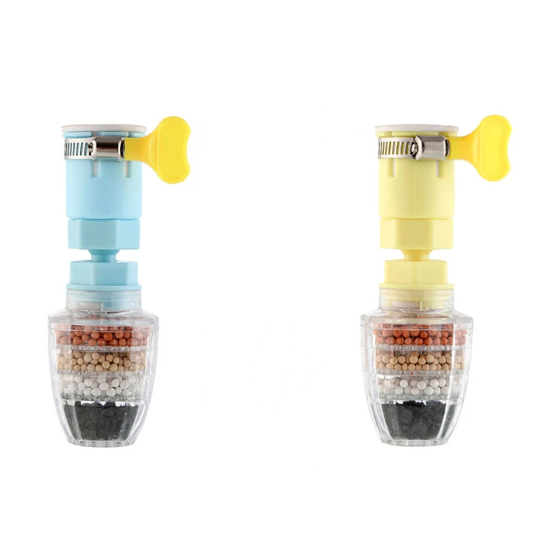 

Домашняя кухонная насадка с фильтром из активированного угля, насадка для очистки воды на смеситель для душа, насадка для кухонного крана, р...