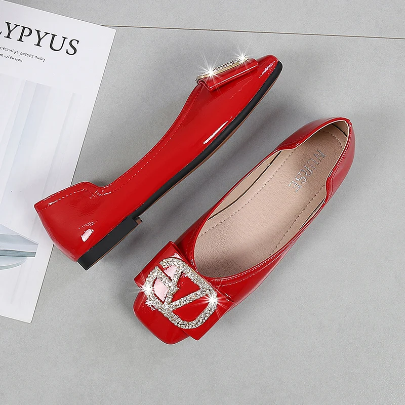 New Arrival Pointy Toe Flat For Women And Ladies Flat Mules Pump Shoes Casual
