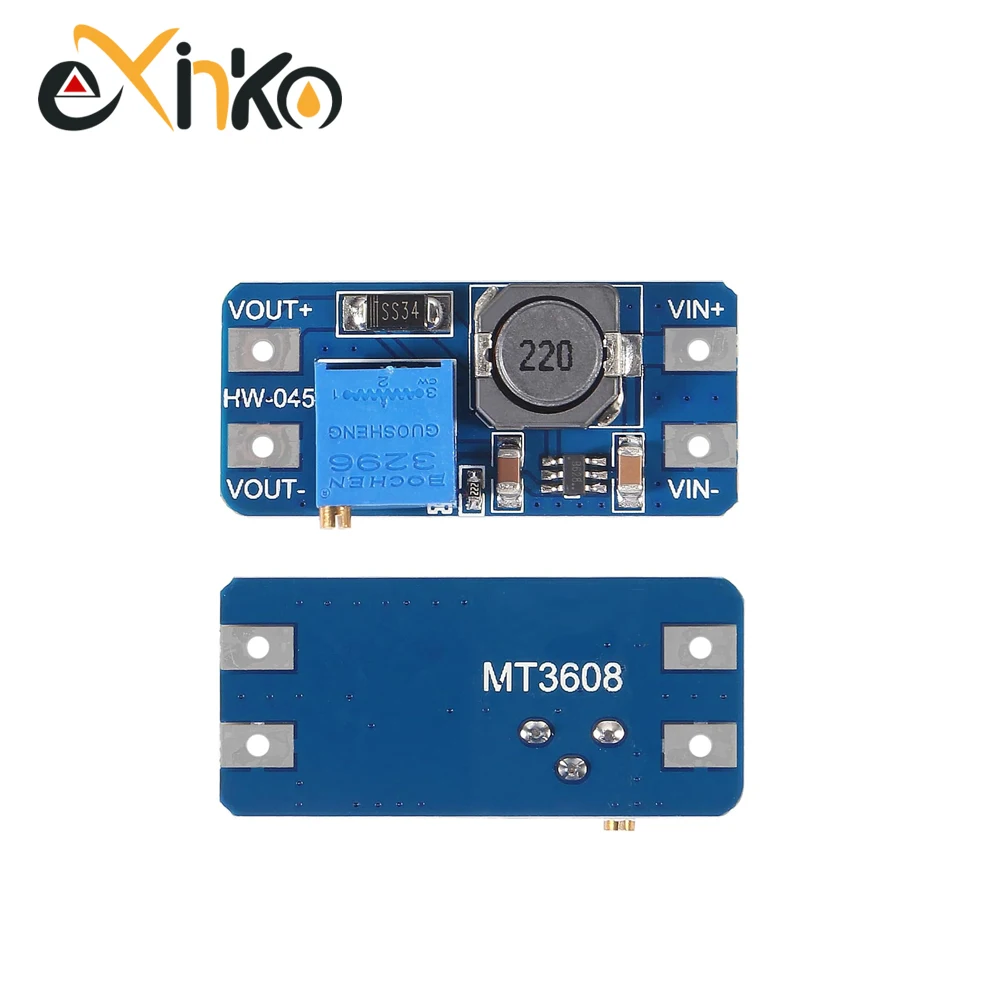 Регулируемый повышающий модуль MT3608 5/10 шт