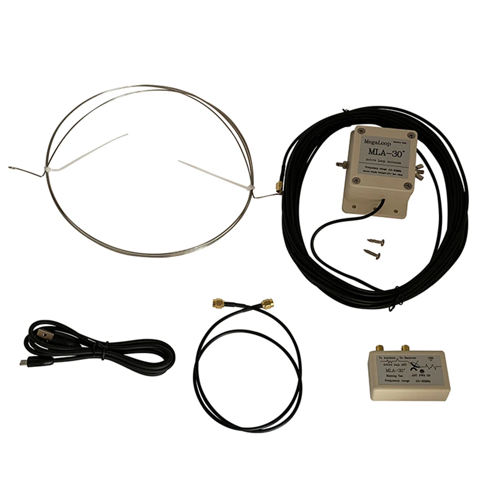 

Активная кольцевая антенна MLA-30+(Plus) HpLive 0,5-30 МГц