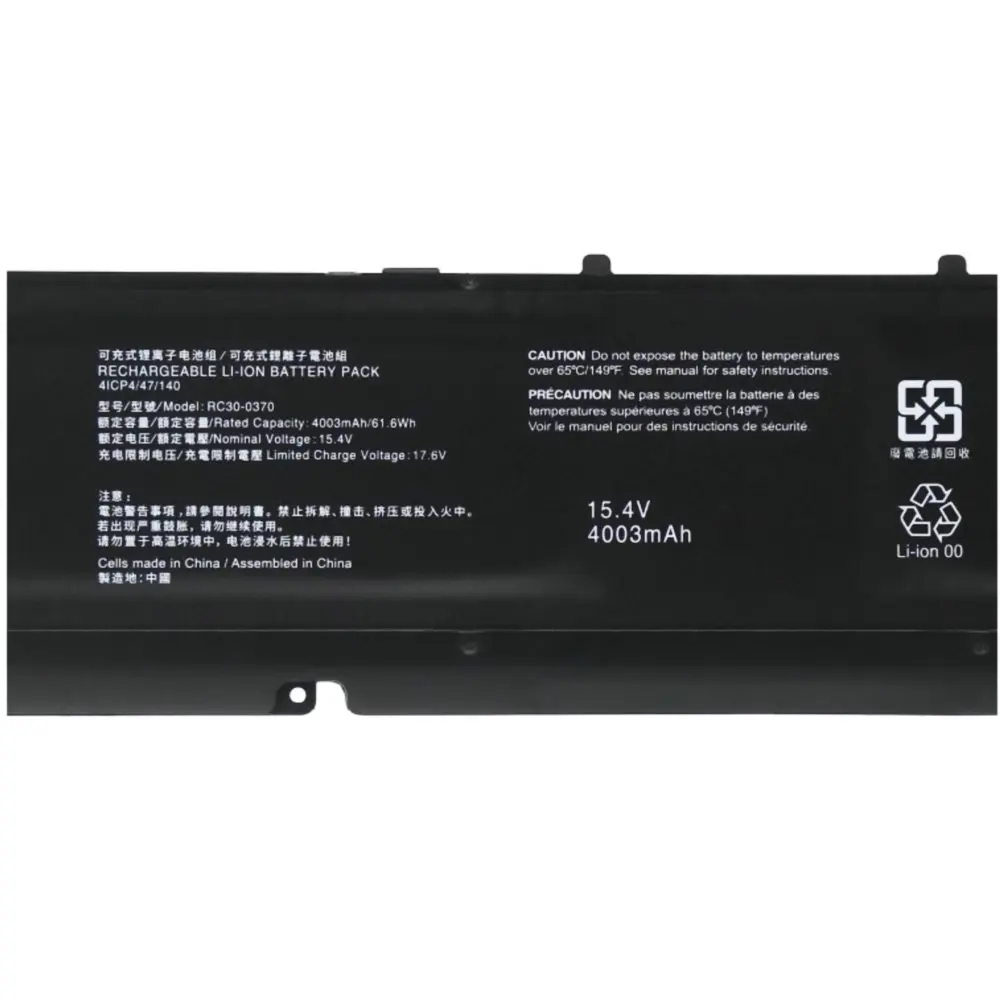15 4 В RZ09-0370 RC30-0370 Аккумулятор для ноутбука Razer Blade 14 2021 2022 RZ09-0368 RZ09-0427 RZ09-0370AE23